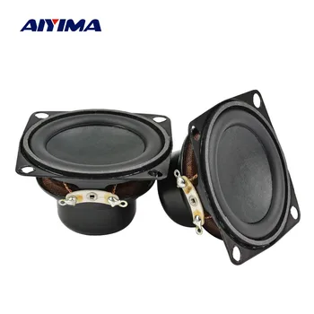 AIYIMA 2 Дюйма 4 Ом 10 Вт Аудио Динамик Полного диапазона Bluetooth Басовый Динамик Для Зарядки 3 Ремонт Мультимедиа Домашнее Аудио 53 мм 2шт