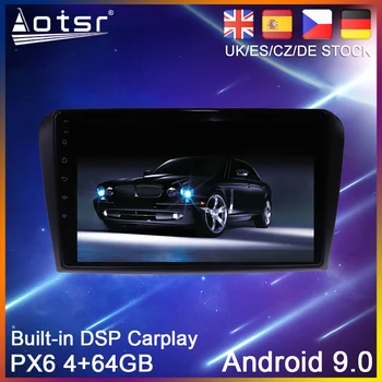 Android 10 PX6 64G Автомобильный радиоплеер GPS Навигация Для Mazda 3 1 BK 2003-2009 2008 Авто Стерео Мультимедийный Видеоплеер Головное устройство