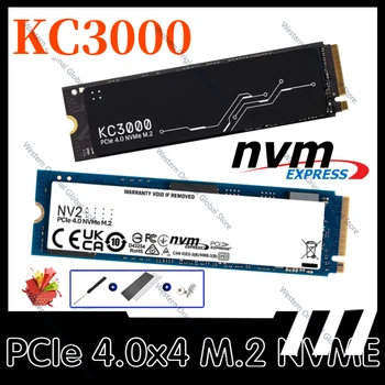 KC3000 NV1 NVMe M.2 2280 PCIE 4.0X4 SSD 250 ГБ 500 ГБ 1 ТБ 2 ТБ 4 ТБ 8 ТБ Внутренний Твердотельный Накопитель Жесткий Диск Для ПК Ноутбук Настольный