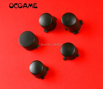 OCGAME, 2 компл./лот, детали для замены контроллера, черные пластиковые кнопки ABXY + Guide для Xbox One xboxone