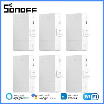 SONOFF POW Origin 16A Ewelink Wifi Smart Power Meter Switch Защита от перегрузки, переключатель контроля мощности для Alexa Google Home