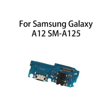 Гибкий кабель для зарядки Samsung Galaxy A12 SM-A125 USB-порт для зарядки, разъем для док-станции, гибкий кабель для зарядки платы для зарядки