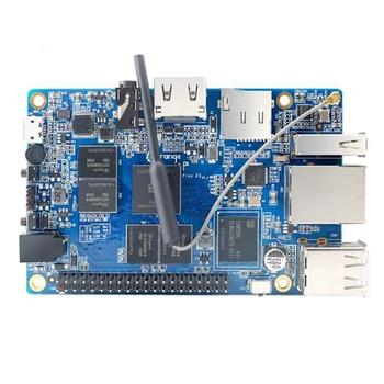 Горячая TTKK Для Orange Pi Plus 2E Allwinner H3 ARM Cortex-A7 Четырехъядерный Процессор 2 ГБ Памяти DDR3 Гигабитный Порт Ethernet Плата Разработки