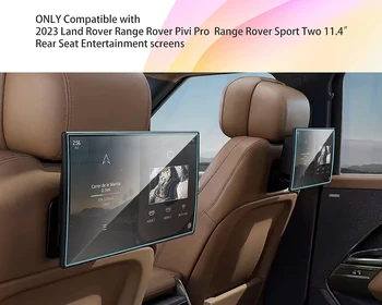 Для Land Rover Range Rover Pivi Pro Range Rover Sport 2023 Два телевизора с диагональю 11,4 дюйма На Заднем Сиденье из закаленного стекла с сенсорным Экраном и защитной пленкой 0