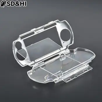 Защитный жесткий чехол для переноски из прозрачного хрусталя для Sony PSP 2000 3000 Защита корпуса Crystal Guard Shell