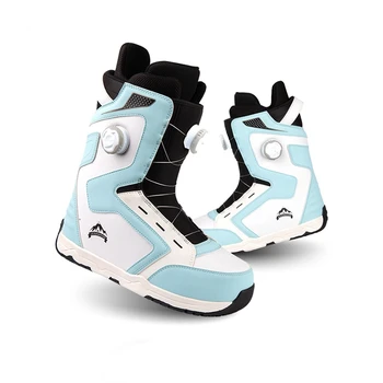 Зимние ботинки Sknow Double BOA Quick Wear, Мужские и женские Лыжные ботинки для сноуборда с одной доской