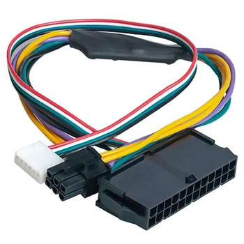 Кабель-Адаптер Основного питания PCI-E ATX с 24 контактами на 6 Контактов Для Материнской платы Рабочей Станции HP Z230 Z220 SFF
