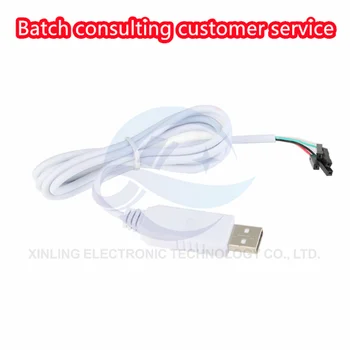 Конвертер USB в RS485 Скачать Кабель CH340 / White длиной 1 метр