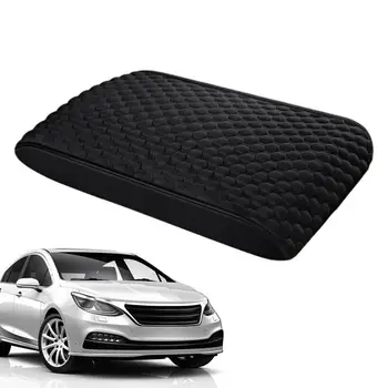 Крышка центральной консоли автомобиля, увеличивающая подушку для рук, усилительные накладки, универсальная защитная накладка Из шелковой ткани Ice Центральная консоль