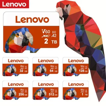 Оригинальная Карта Lenovo Micro TF SD Card 2 ТБ Карта Памяти Высокоскоростная Флэш-Карта 1 ТБ 512 ГБ 256 ГБ cartao de memoria Для nintendo Switch New 0