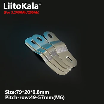 Разъем медных шин для аккумулятора LiitoKala 3,2 В 90Ah/200Ah lifepo4 В сборе для электровелосипеда 36 В и источника бесперебойного питания