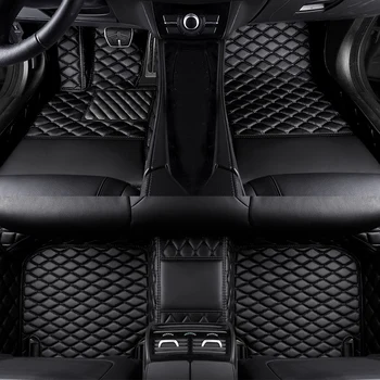 Роскошный автомобильный коврик из искусственной кожи с 3D-дизайном для Cadillac CTS 2014-2019, CTS 2 Двери, 2011-2012, Аксессуары для интерьера автомобиля ATS 0