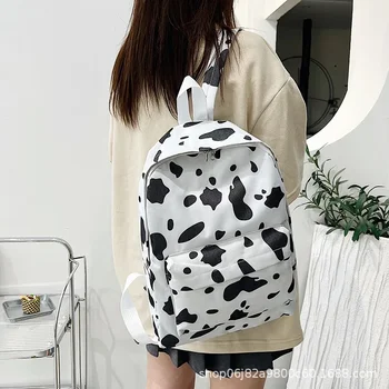Рюкзак для девочки, маленький, свежий, в стиле колледжа, милый мультфильм, школьная сумка для старшеклассника