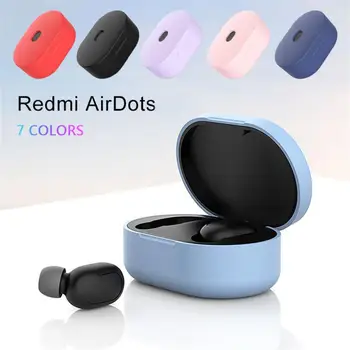 Силиконовый Защитный чехол Для Redmi Airdots /Airdots 3 Pro С защитой от царапин Для наушников Чехол Для Xiaomi Redmi AirDots