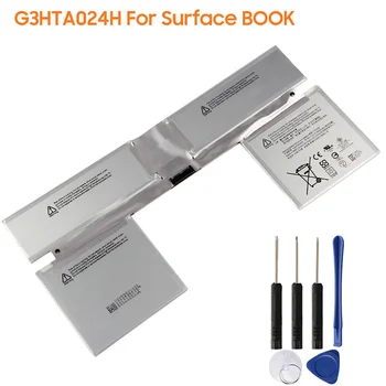 Сменный Аккумулятор G3HTA024H Для Microsoft Surface BOOK G3HTA023H Аккумуляторная Батарея 6800 мАч