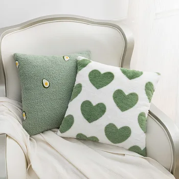 Современный минималистичный и роскошный стиль, плюшевая наволочка, домашний декор для гостиной, чехлы для диванных подушек, прикроватные наволочки