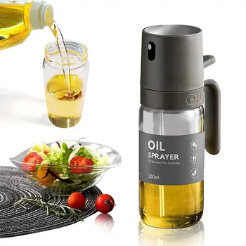 Стеклянный распылитель масла, Прочная прозрачная бутылка-распылитель для оливкового масла Mister для выпечки