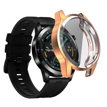 Ультратонкая прозрачная оболочка, полный защитный чехол для смарт-часов, защитная крышка корпуса часов для Huawei watch gt 2 Case