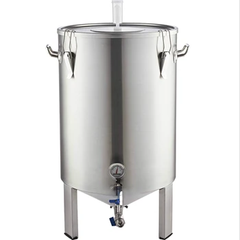 Ферментационный резервуар объемом 60 л для домашнего пивоварения / конический ферментер из нержавеющей стали 304, аналогичный ферментационному оборудованию