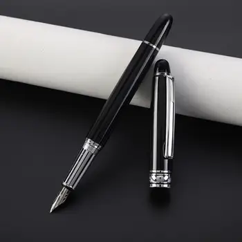 Элегантная деловая ручка Элегантная металлическая ручка с зажимом толщиной 0,5 мм, сверхпрочный удобный захват для школьных канцелярских принадлежностей