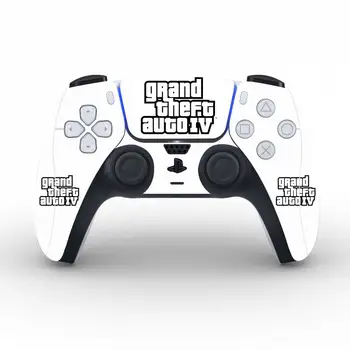 Grand Theft Auto V GTA 5 Наклейка с защитным чехлом для PS5, наклейка с обшивкой контроллера, виниловая наклейка с обшивкой геймпада PS5. 2