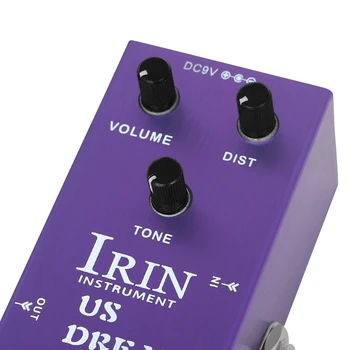 IRIN 1Set Гитарный Эффектор Электрогитара Американский Дисторшн-Эффектор Мини-Эффектор 2