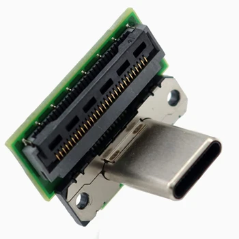 Разъем док-станции, порт для зарядки, разъем USB Type C, совместимый с переключателем, сменный компонент док-станции, штекер 2
