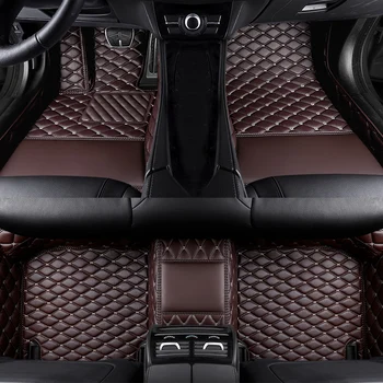Роскошный автомобильный коврик из искусственной кожи с 3D-дизайном для Cadillac CTS 2014-2019, CTS 2 Двери, 2011-2012, Аксессуары для интерьера автомобиля ATS 2