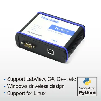 TC1016p - 4-полосный CAN (FD), 2-полосный интерфейс LIN-USB (LIN поддерживает USB-источник питания) 3