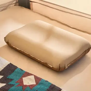 Надувная подушка для улицы, Моющаяся Пляжная подушка со съемным чехлом, Удобная подушка для сна С сумкой для переноски, бесшумная для 3