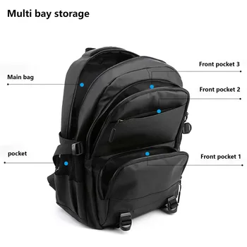 Водонепроницаемый рюкзак для путешествий, ноутбуки, спортивные рюкзаки для путешествий для мужчин 4