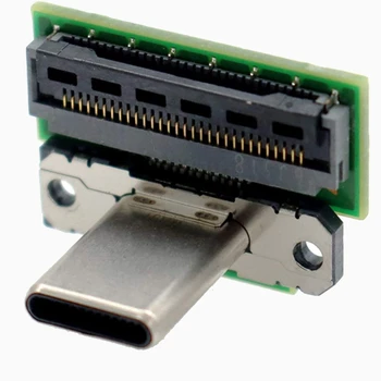 Разъем док-станции, порт для зарядки, разъем USB Type C, совместимый с переключателем, сменный компонент док-станции, штекер 4