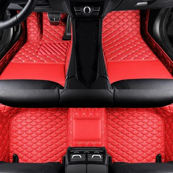 Роскошный автомобильный коврик из искусственной кожи с 3D-дизайном для Cadillac CTS 2014-2019, CTS 2 Двери, 2011-2012, Аксессуары для интерьера автомобиля ATS 4